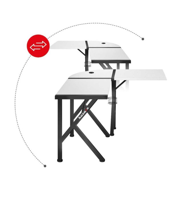 Birou gaming pentru colt Huzaro 154 x 117 x 74 cm