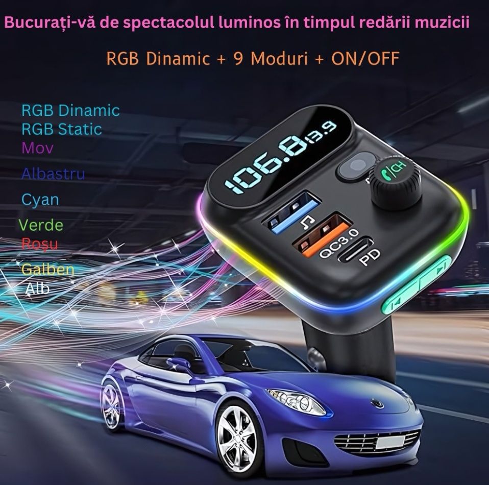 Modulator fm, player de muzică