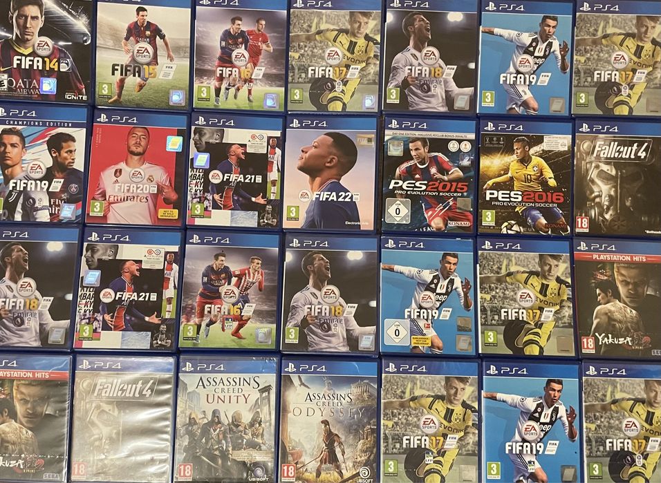 Ps4 Colecție FIFA PS4 Sigilate  parțial și verificate perfecte!