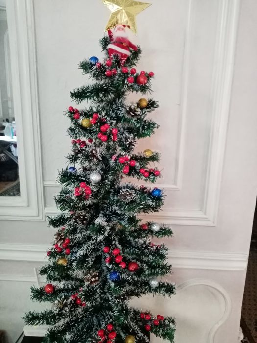 Ёлки укомплектованные сшишками и ягодами