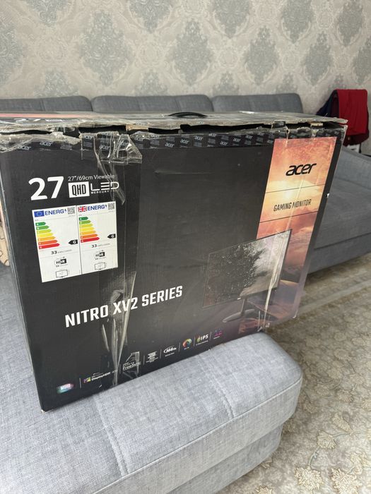 Продаю игровой монитор 27” (69 см, 2560×1440, 300 Гц, 1 мс, IPS)