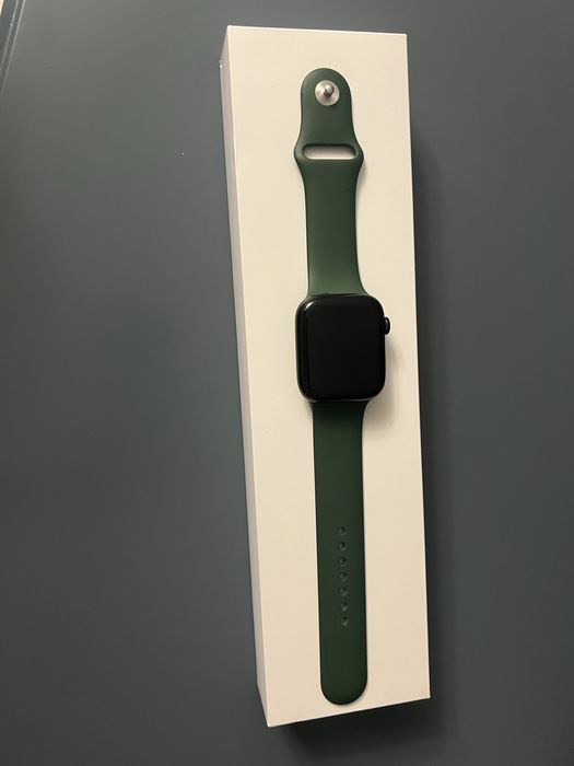 SERIES 7 Green Aluminum Case Clover Sport Band 45MM