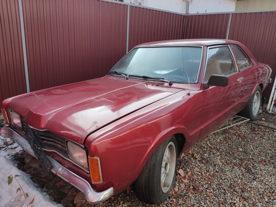 Ретро Форд Таунус 1975 года Купе объем 2 литра на ходу