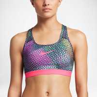 Bustiera NIKE PRO KLDSCP BRA Sport roz neagra Push Up Originala