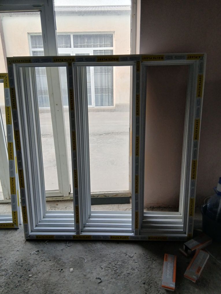 Sfatli akfa plast termo almin  eshik romlar yasab urnatamiz .