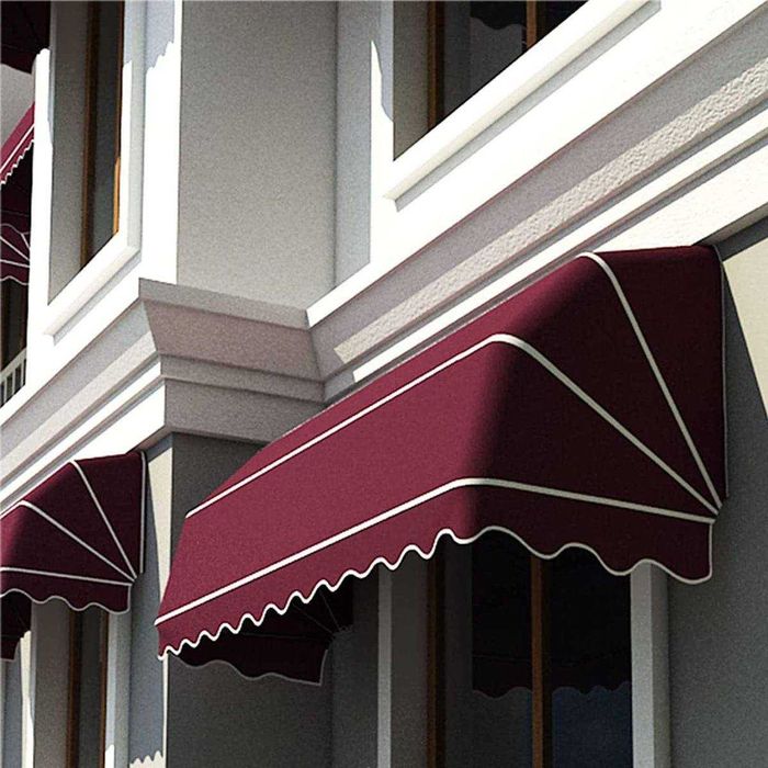 установка маркизы,маркизы с логотипом,Зонт из акрила и тента