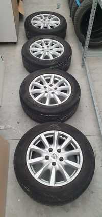 Jante 5x130 R18 Porsche, Audi, VW cu anvelope 255/55/18