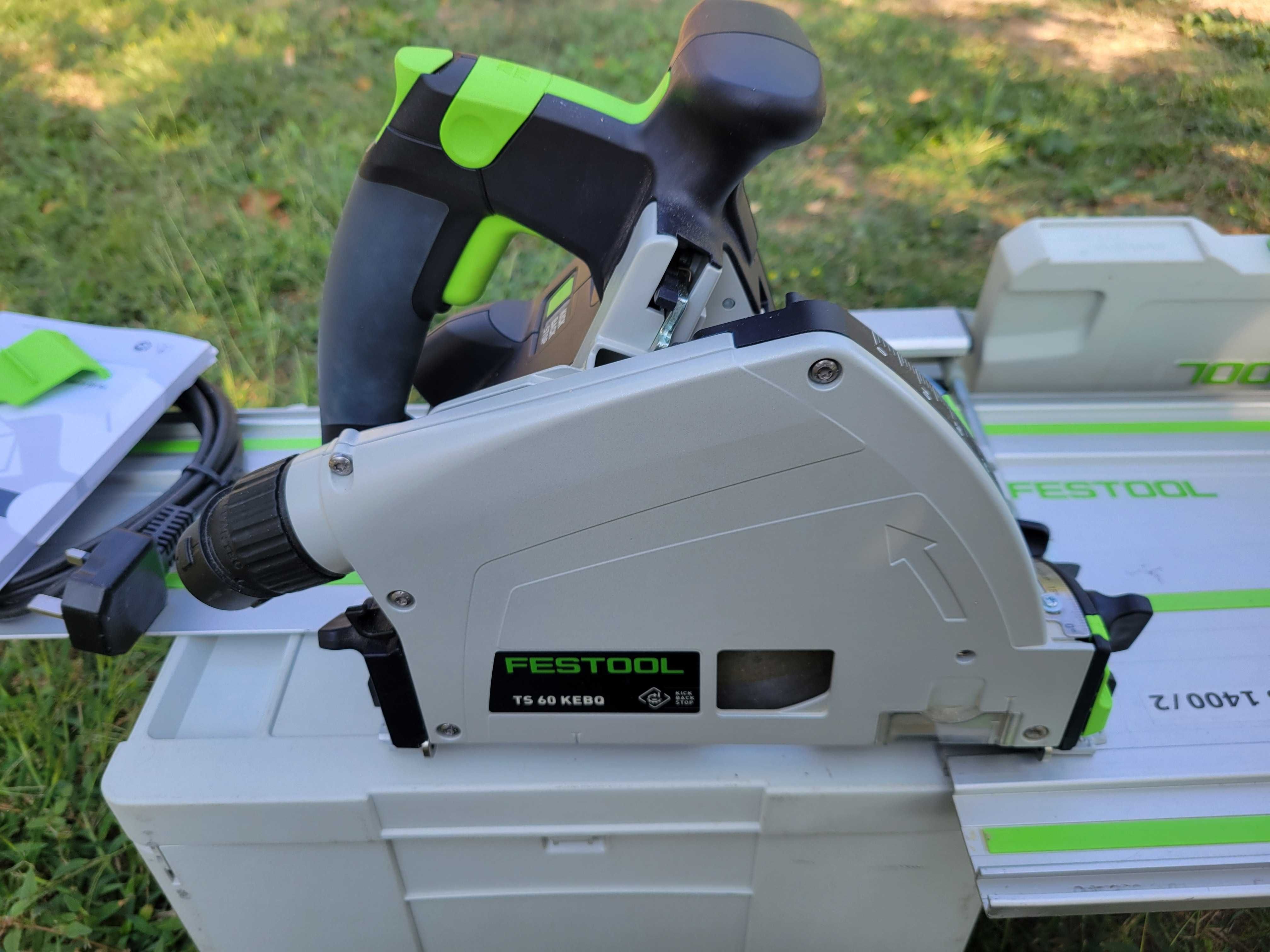 Циркуляри +линеал Festool TS60KEBQ, HK85EB 235мм виброшлайф ETS150/5EQ