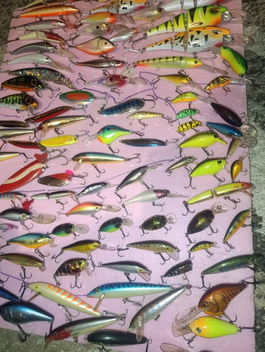 Rapala,Salmo, Savage gear,daiwa, rebel, Yo-zuri, STORM,Nils Master Abu