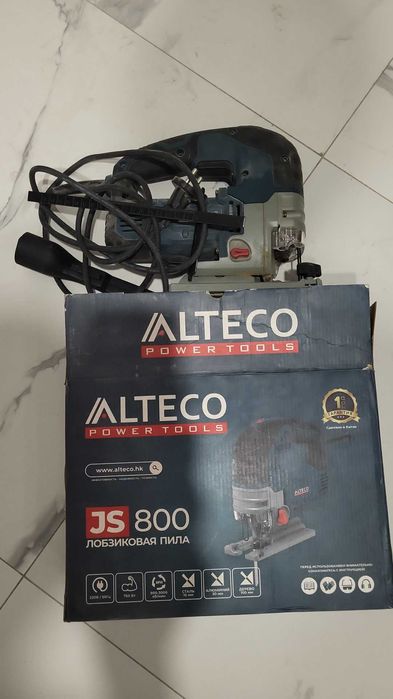 Электролобзик ALTECO новый включали пару раз для проверки