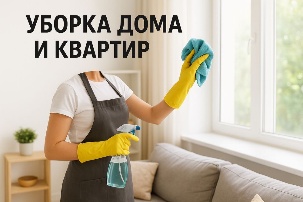 Уборка квартир и домов