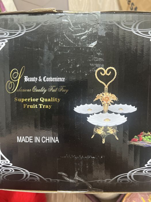 Сатылады , 1 штук калды , конфетница ,