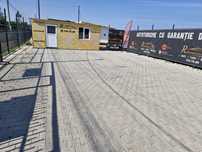Teren de închiriat 1200m2 Pucioasa. Pret 600€ luna.--Deschidere mare .