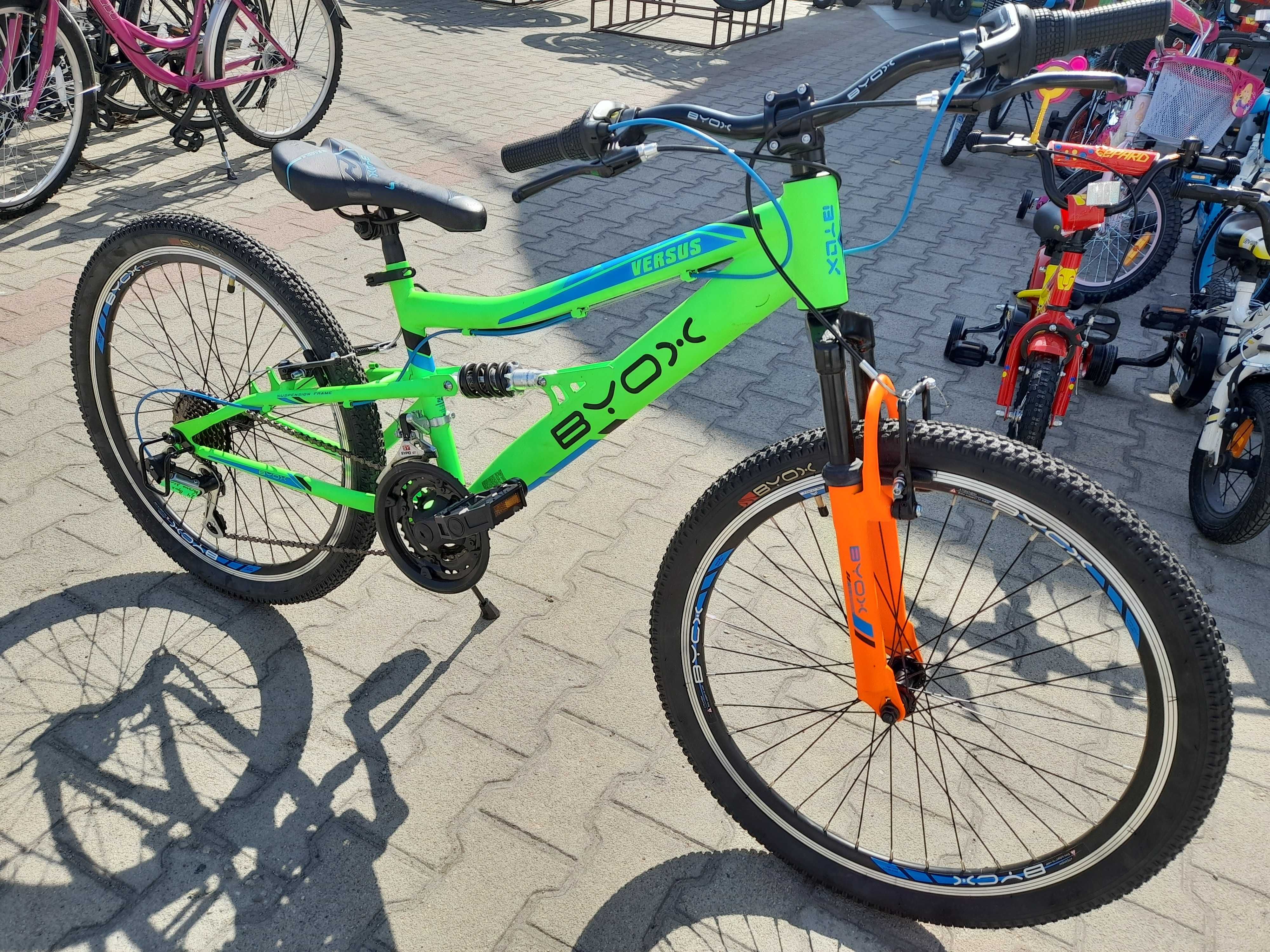 BYOX Велосипед 24" VERSUS зелен