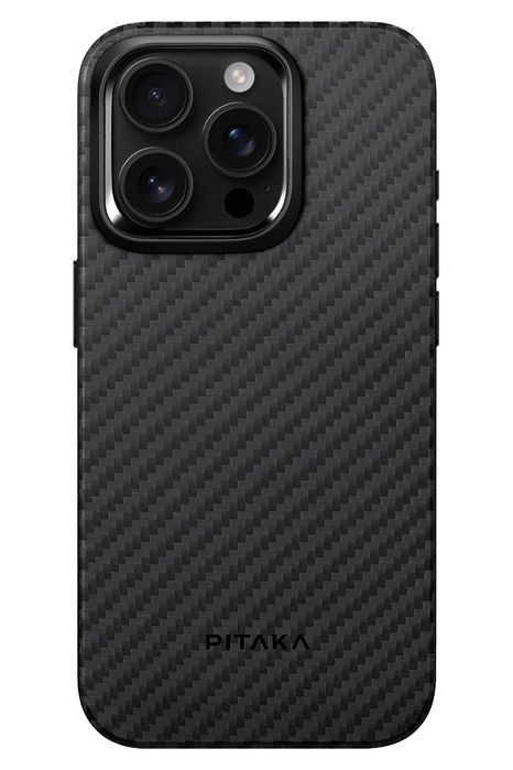Чехол Pitaka MagEZ Pro 4 | iPhone 15 Pro Max | Black/Grey Twill