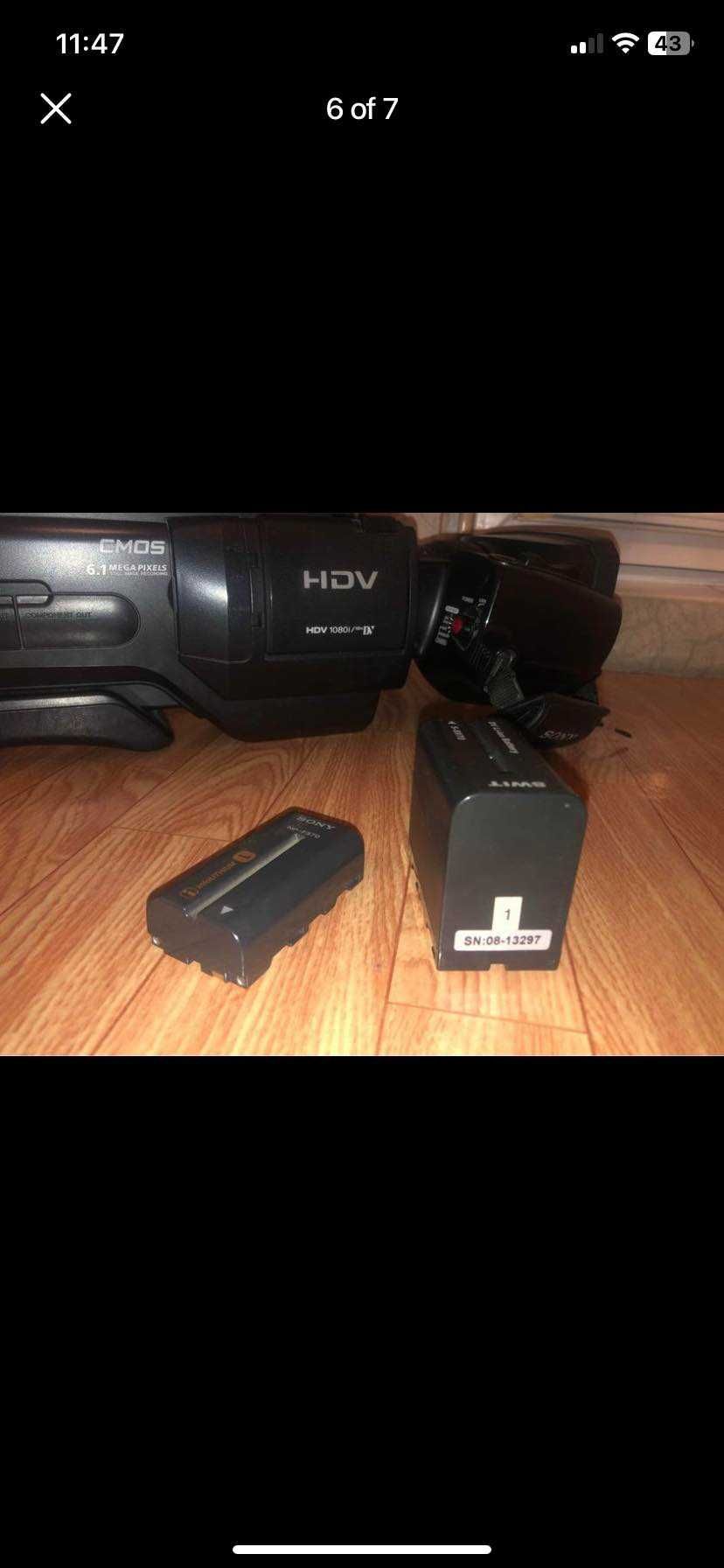 Продавам видеокамера: SONY HVR-HD 1000E