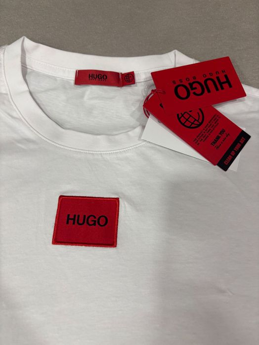 Оригинална нова мъжка тениска HUGO BOSS без етикет