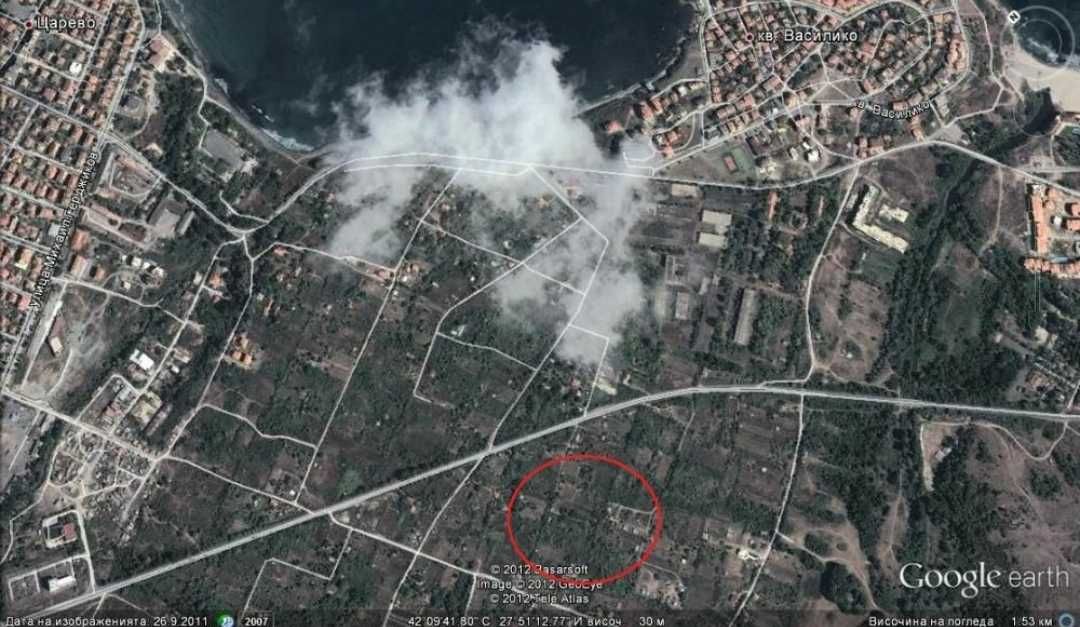 Парцел в гр. Царево 30€ кв. м.