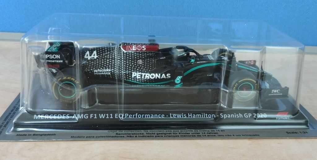 Macheta Mercedes W11 Hamilton Campion Formula 1 2020 - Altaya 1/24 F1