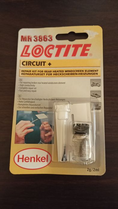 Електропроводимо лепило Henkel Loctite 3863, 2 г
№ в каталога: BG61