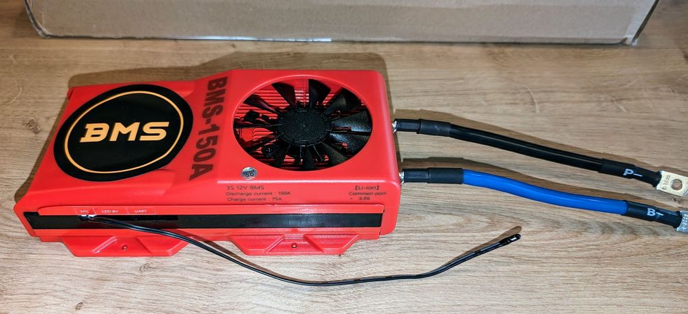 Smart BMS 3S Li-Ion 12V 150A cu răcire activă și senzor de temperatura