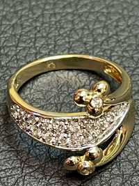 Златен пръстен  585 14 карата чисто нов gold zlaten prasten