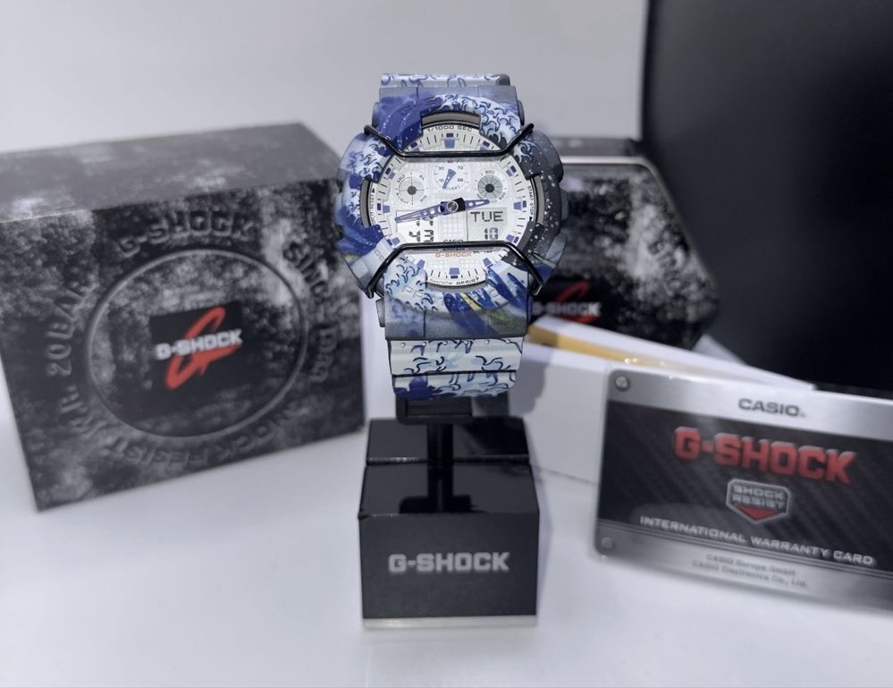 Casio G-Shock GA-100 Kanagawa Limited edition Mod