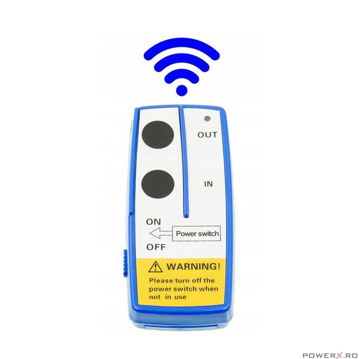 Troliu electric cu telecomanda, 12V, 1130kg, lungime cablu 12m, Verke