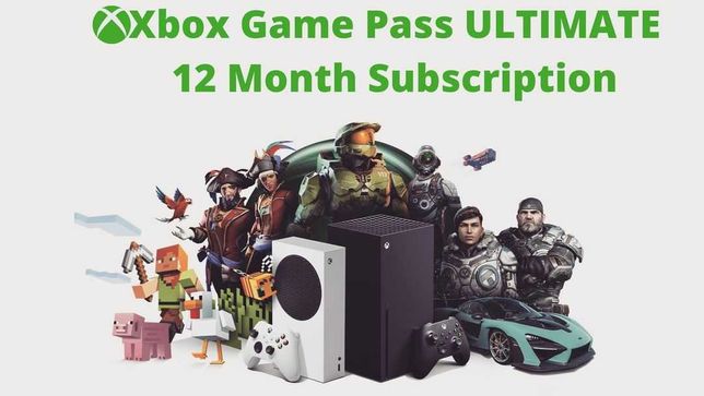 Abonament Xbox Game Pass Ultimate Pentru 12 Luni