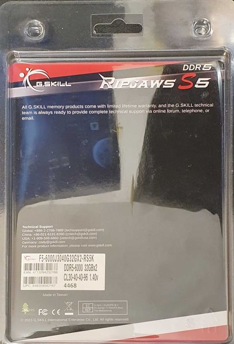 Memorie DDR5 64GB G Skill S5 Intel XMP CL30 2x32 GB