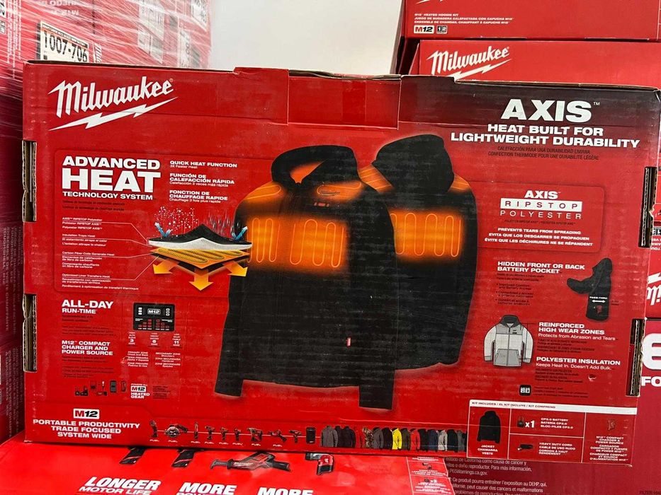 Jachete și veste Milwaukee – originale, aduse din SUA