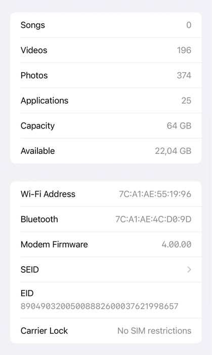 Iphone 11 Pro Max LL/A 64Gb