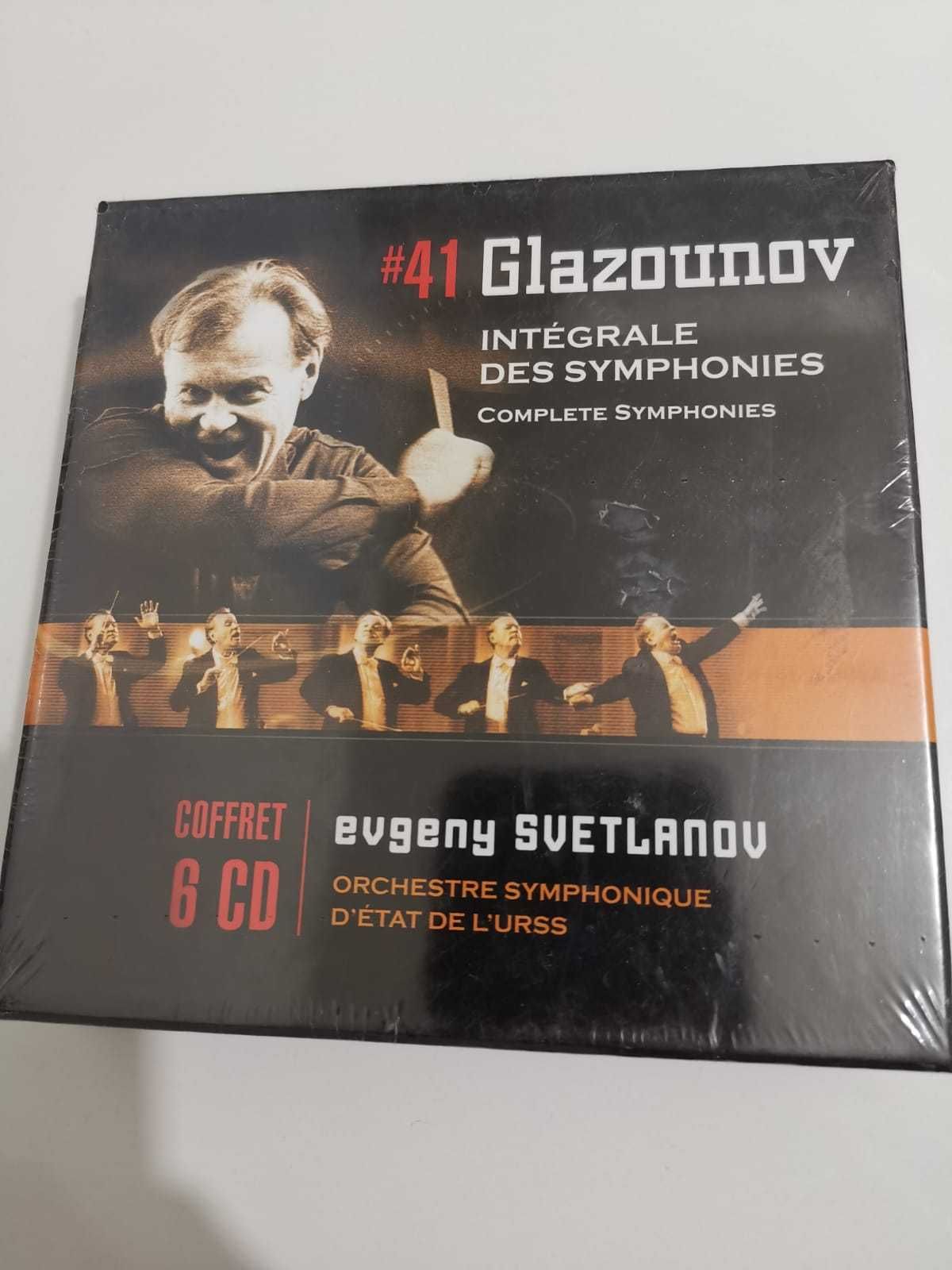 Simfonii de Evgeny Svetlanov (6CD, 2010) Alexander Glazunov Sigilat !!