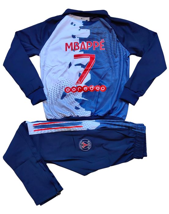 12-13 г. (152-158) Мбапе - Детски комплект ПСЖ дълъг екип PSG Mbappe