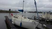 Barca cu vele, velier Tur 84 (8.4 m) + peridoc de 3500 kg inmatriculat