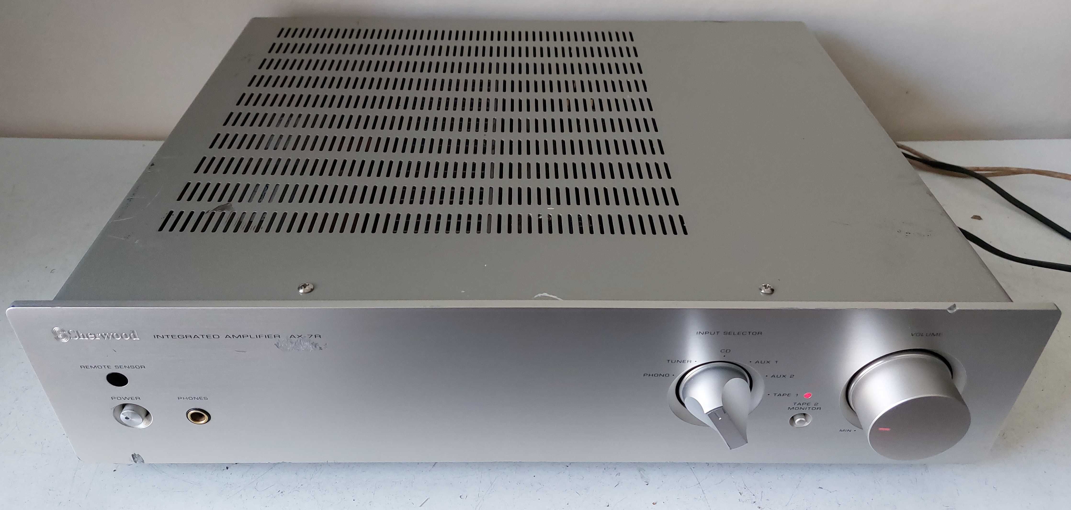 Sherwood AX 7 R muzica la amplificator hi end dual mono 210W muzica