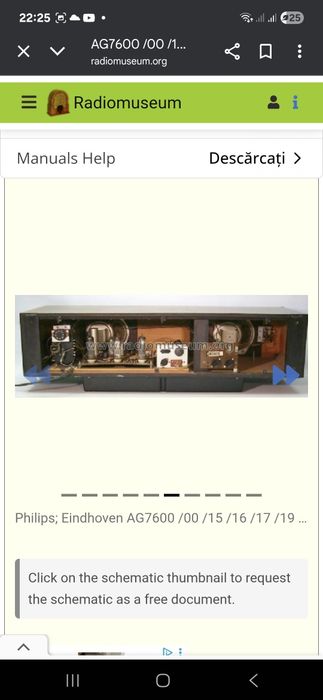 Amplificator pe lămpi Philips