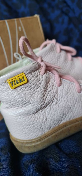 Ghetuțe fetițe Tikki 21 Barefoot Beetle (Roz deschis)