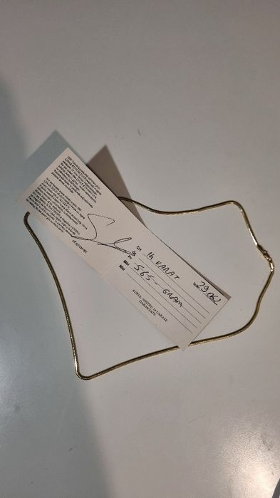 Lant de aur 14k 5.60grame