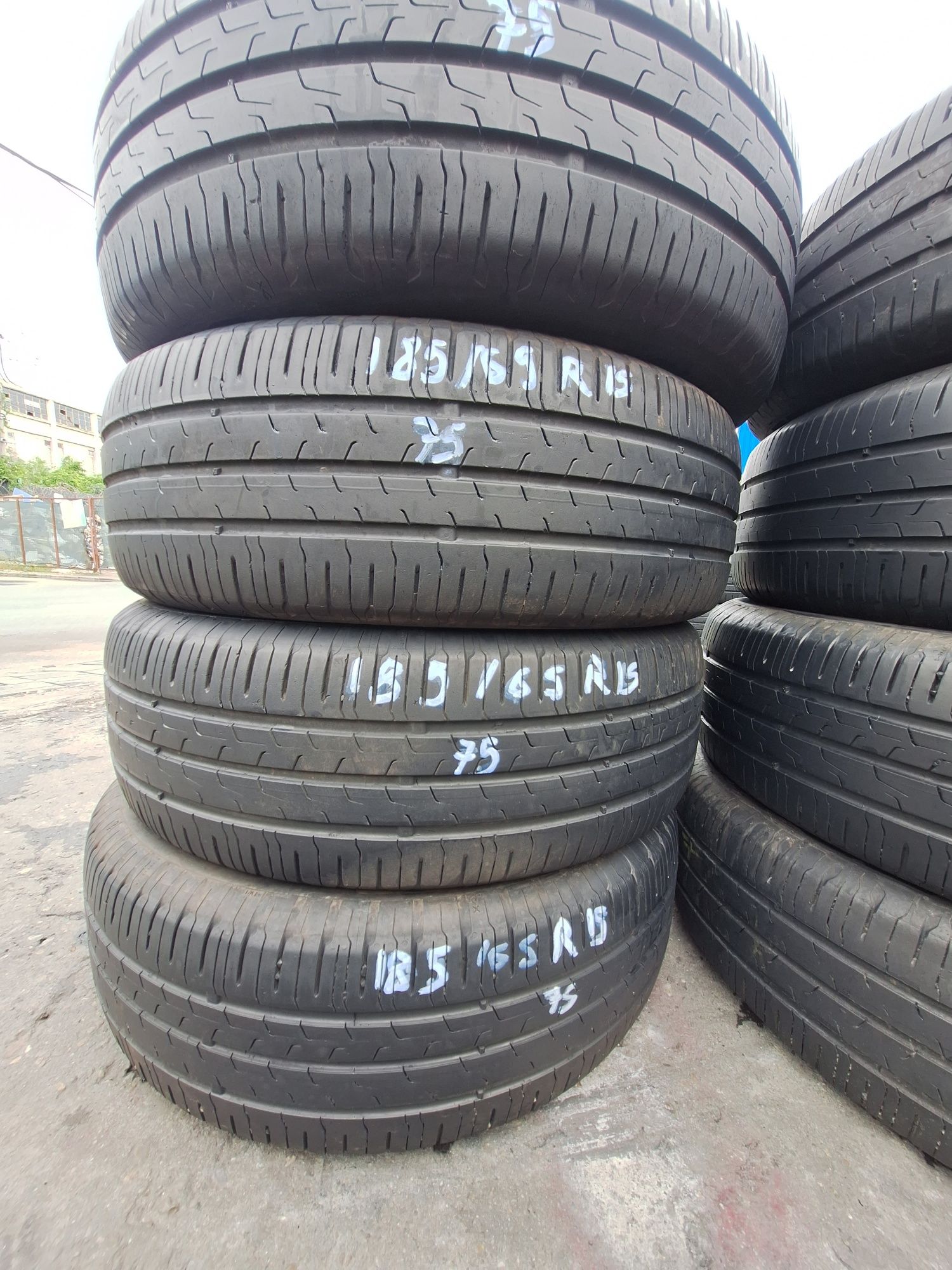 2,4, 6 anvelope vara 185/65r15 Continental dot 2022,2021. 2020 Montaj