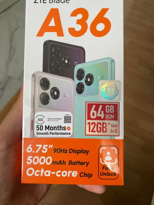 ZTE blade a36 продается 40000