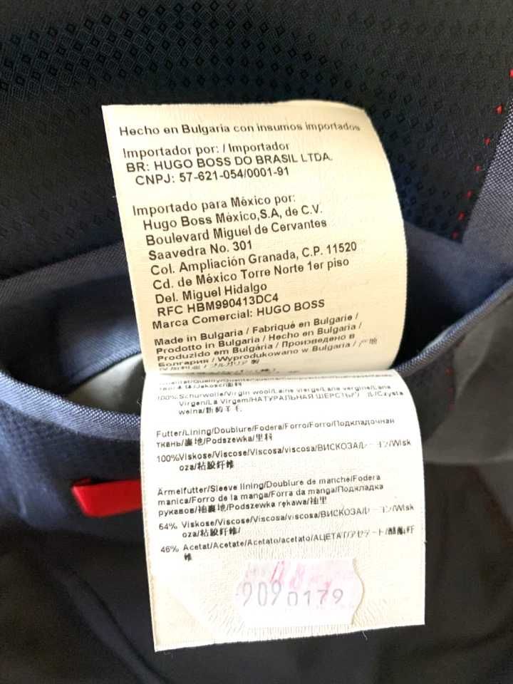 Hugo Boss - suit XL