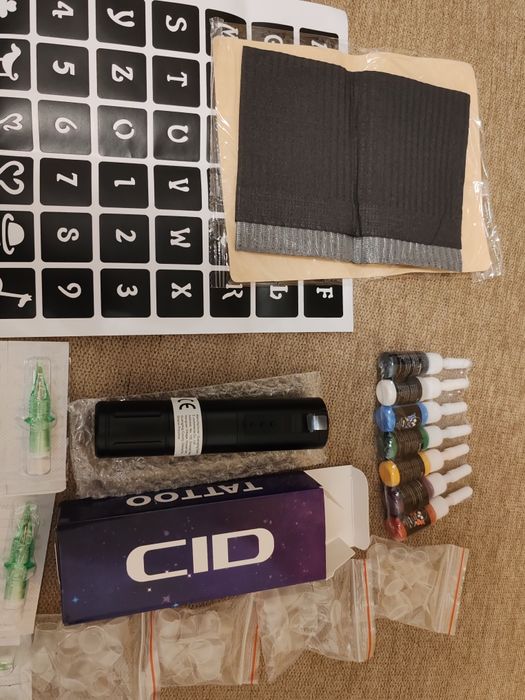 Kit Tatuaje / Tattoo Kit / kit pentru tatuat - tattoo pen