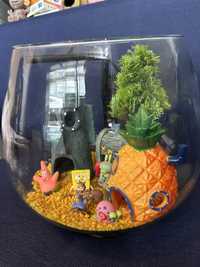 Готовые, оформленные наборы аквариумов с петушками