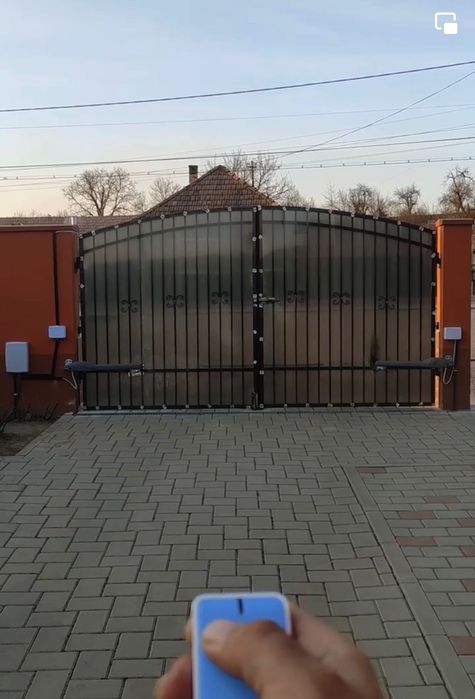 Automatizare poarta la telecomanda Beclean cu montaj inclus