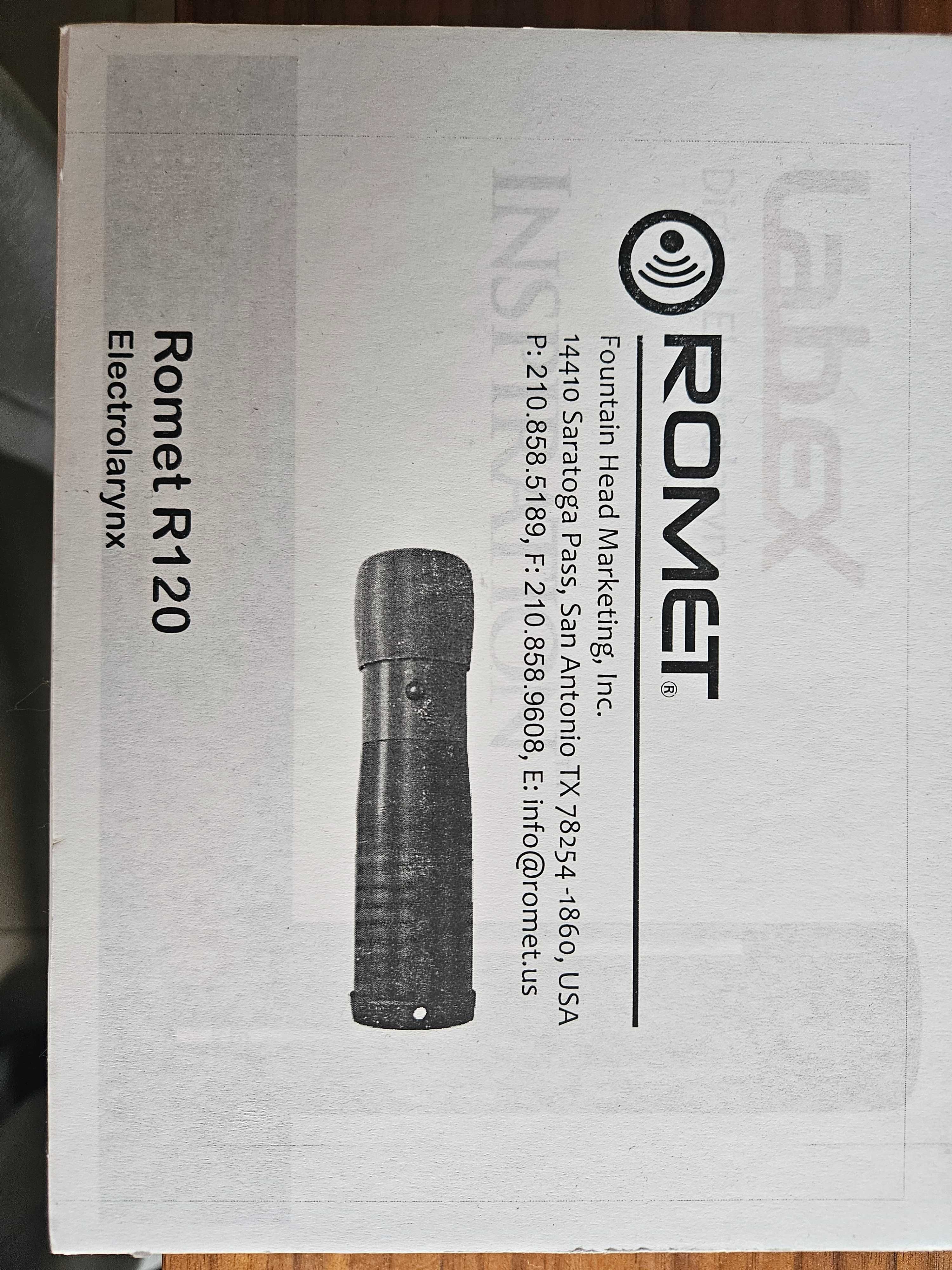 Ларингофон (Говорен апарат) Romet R-120