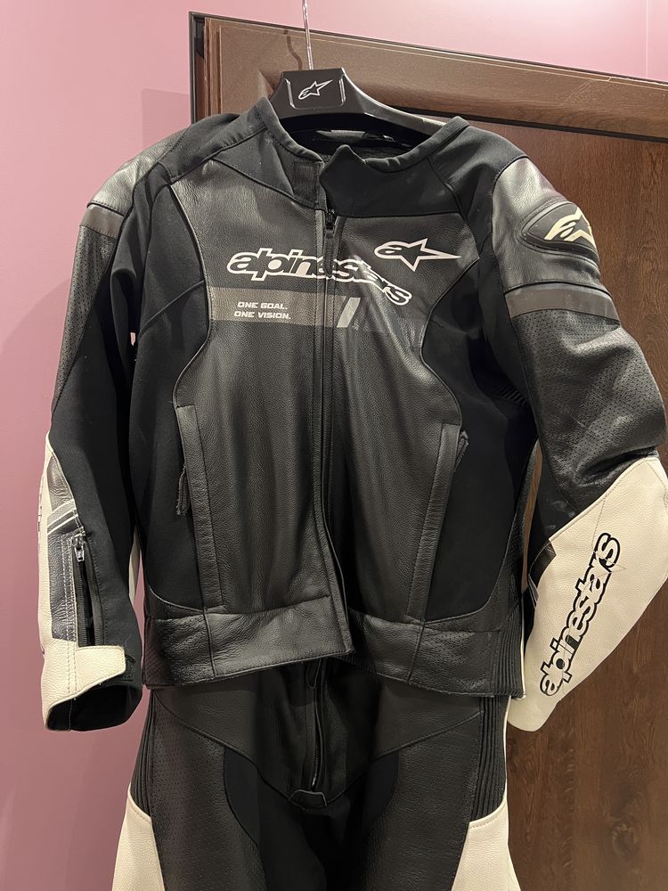 Alpinestars Gp Force Chaser V2 2pc Black/White