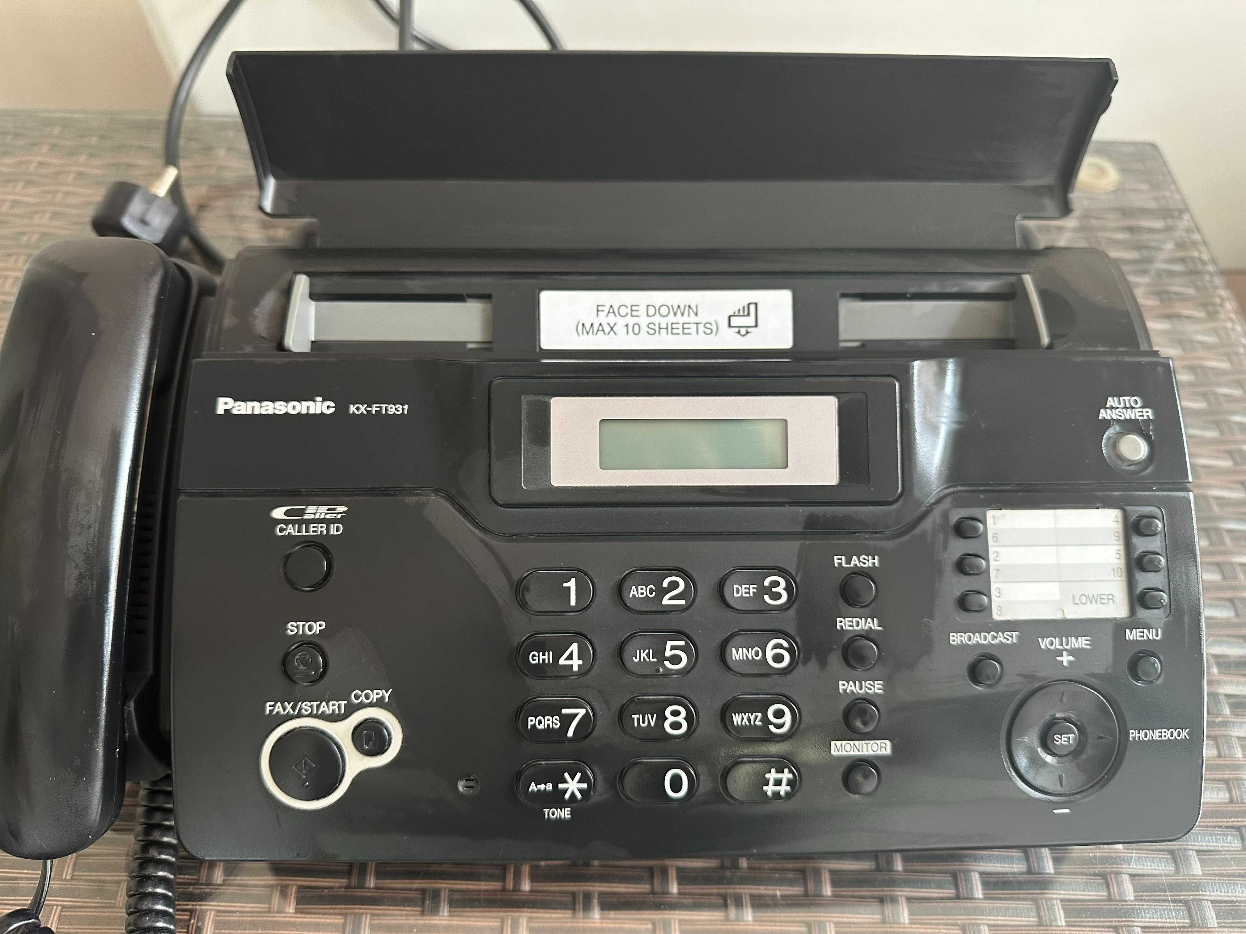 Телефон-Факс Panasonic KX-FT931