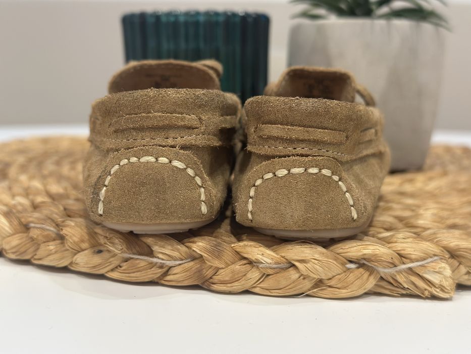 Zara естествена кожа