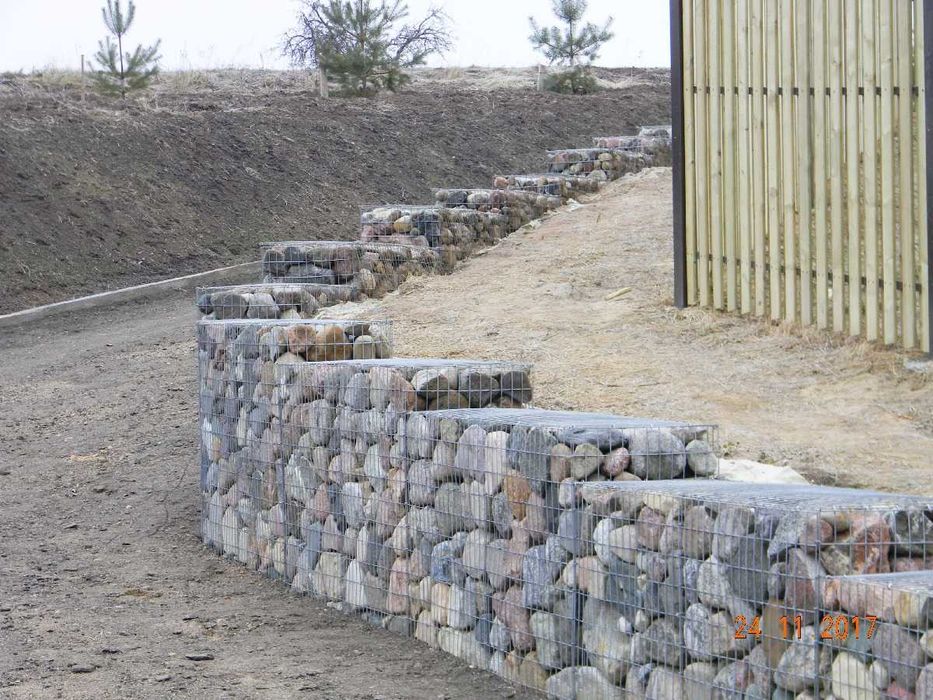 ГАБИОНИ за ПОДПОРНИ стени.. Произвеждаме ЕЛЕКТРО-ЗАВАРЕНИ Габиони